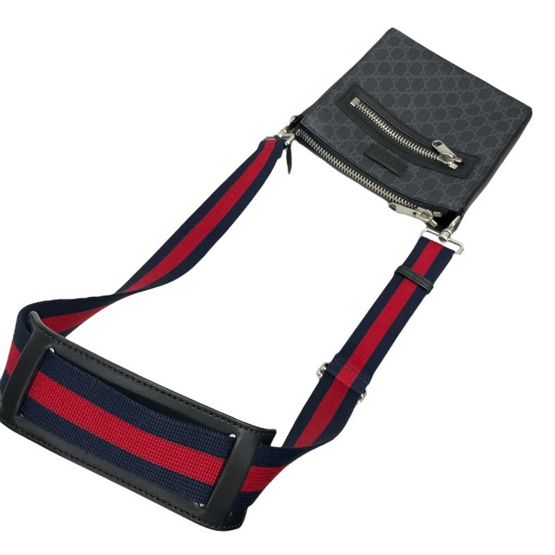 GUCCI】グッチ GGスプリーム 523599 ショルダーバッグ メンズ